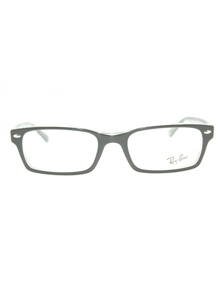 Ray-Ban RB 5206 2034 Rectangular Eyeglasses - Shiny Black